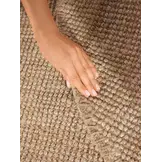 Rond Jute Vloerkleed Jaipur Goud - 160 CM rond