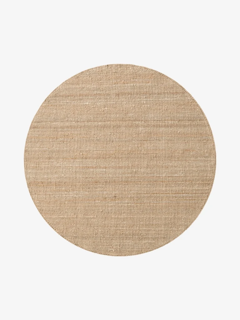 Rond Jute Vloerkleed Jaipur Goud - 160 CM rond