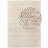 Villeroy & Boch Peas Wol Jute Vloerkleed Creme Beige - 160x230 CM