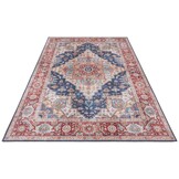 Vintage Vloerkleed Sylla Blauw - 120x160 CM