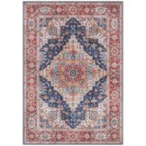 Vintage Vloerkleed Sylla Blauw - 120x160 CM