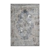 Luxury Picasso Elysee Laagpolig Velvet Vloerkleed Zilver - 80x150 CM