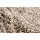 Mirage Shaggy Hoogpolig Vloerkleed Beige/Crème - 80x150 CM