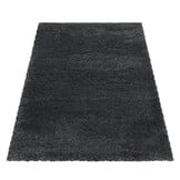 Pearl Soft Hoogpolig Vloerkleed Grijs - Copy