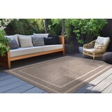 Casa Home Sisal-Look Buitenkleed Taupe - 160x230 CM