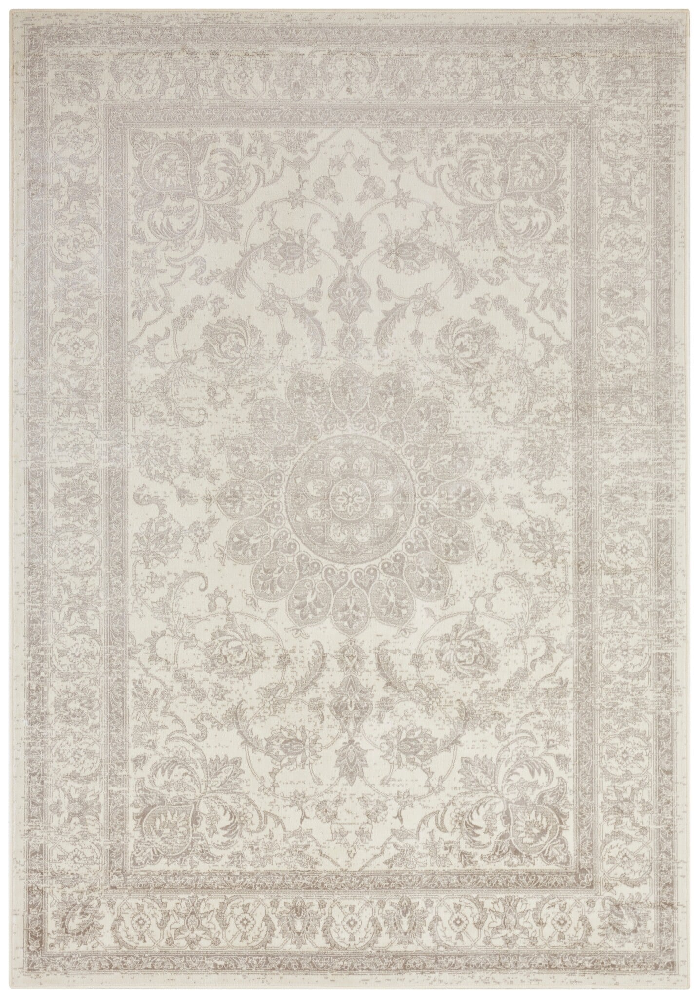 Oosters Velours Vloerkleed Orient Creme - 160x230 CM