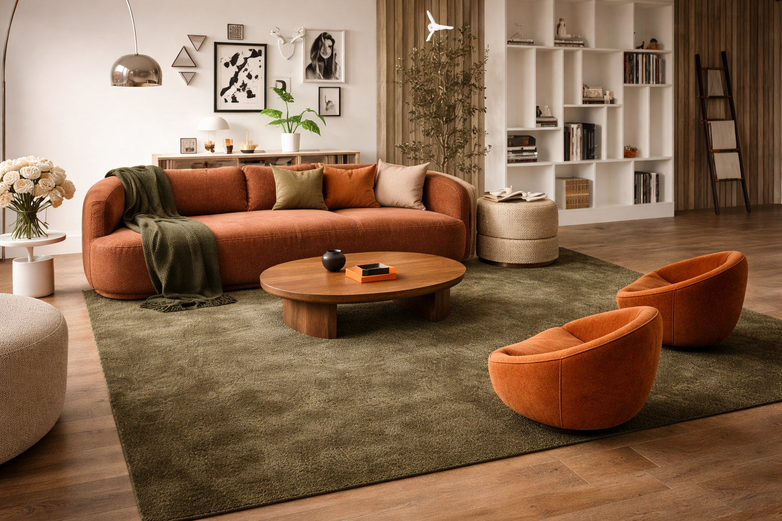 Vloerkleden Woonkamer