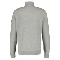 Lerros Gebreid Vest Platinum Grey Melange