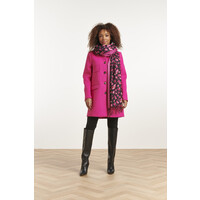 Smashed Lemon Sjaal Black Fuchsia