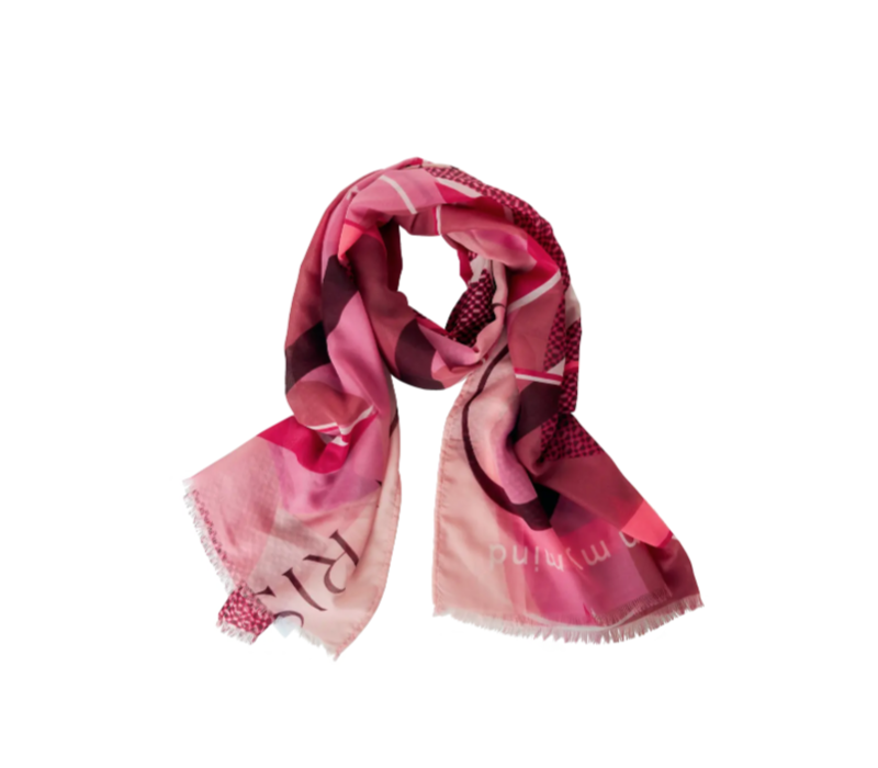 Street One Printed Longscarf Legend Rose