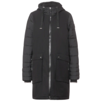 Street One Softshell Mat Mix Parka with Theflon Black