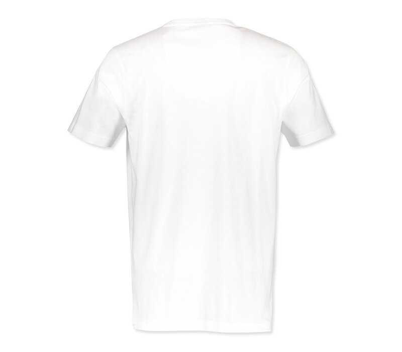 Lerros T-Shirt V-Hals 2 Stuks White