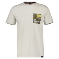 Lerros T-Shirt Fog White