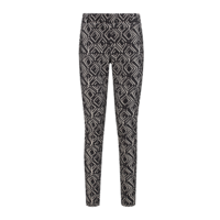 Helena Hart Broek Chino Print Gio Zwart