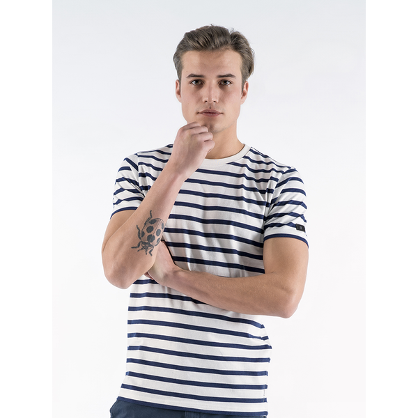 Presly & Sun Tim Basic Striped T Shirt 