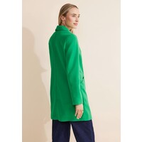 Street One Cosy Revers Coat Arty Green