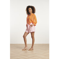 Smashed Lemon Blouse Orange Pink