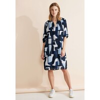 Street One Plissee Tunic Deep Blue