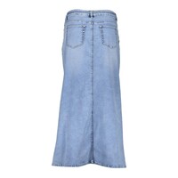 Geisha Jeans Skirt Long Jog Bleached Denim