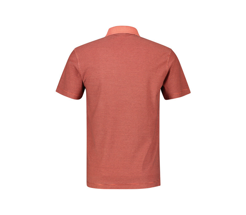 Lerros Polo Shirt Deep Coral Red