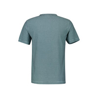 Lerros T-Shirt Serafino Coastal Sea Blue