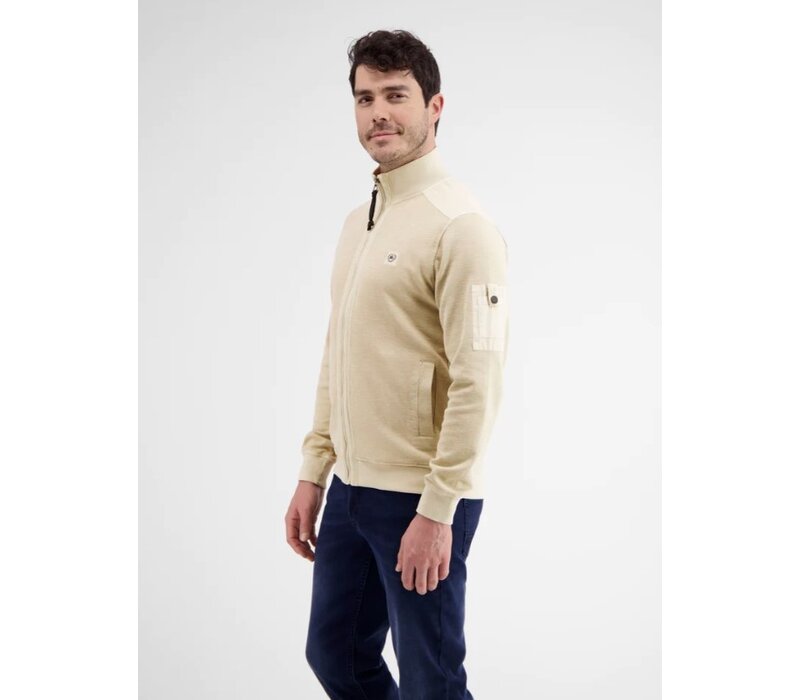 Lerros Sweatvest Light Dune Beige