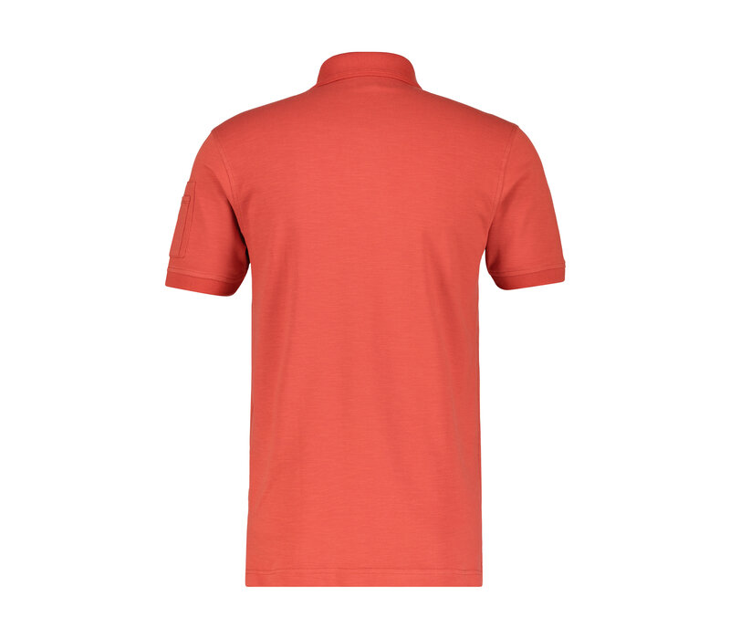 Lerros Polo Deep Coral Red