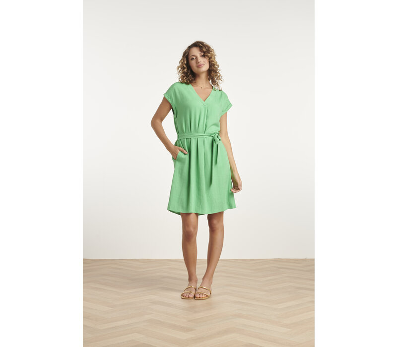 Smashed Lemon Dress Green