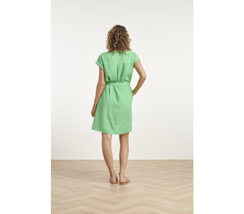 Smashed Lemon Dress Green