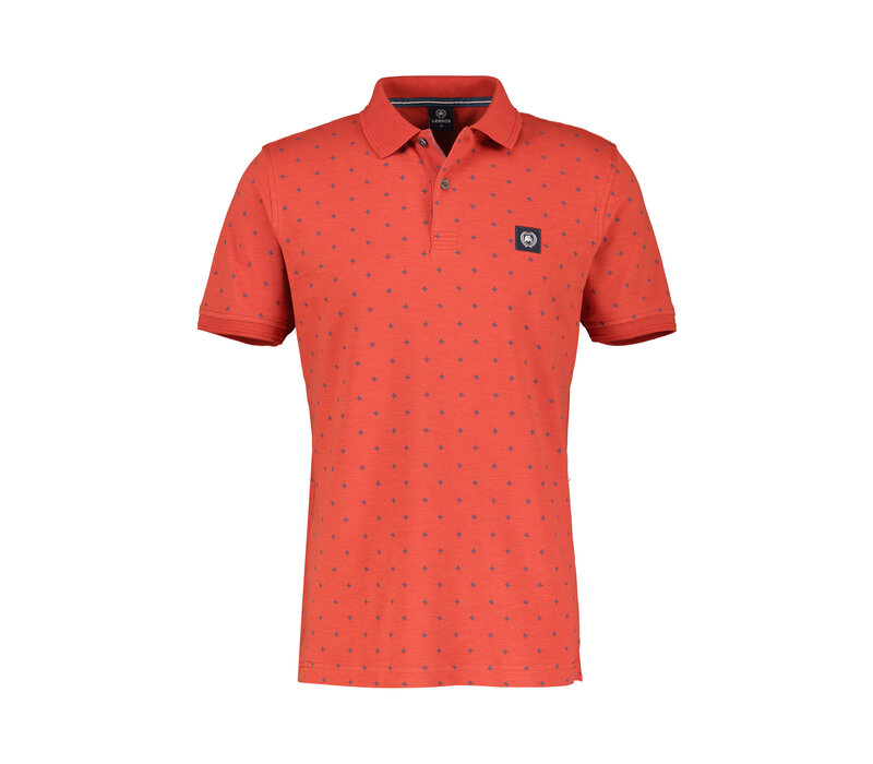 Lerros Polo Deep Coral Red