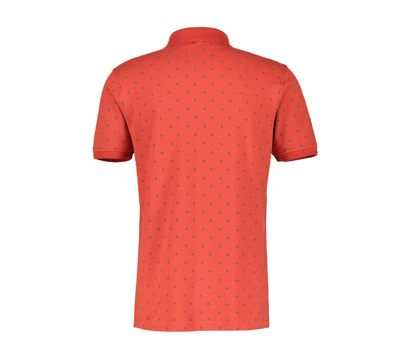 Lerros Polo Deep Coral Red