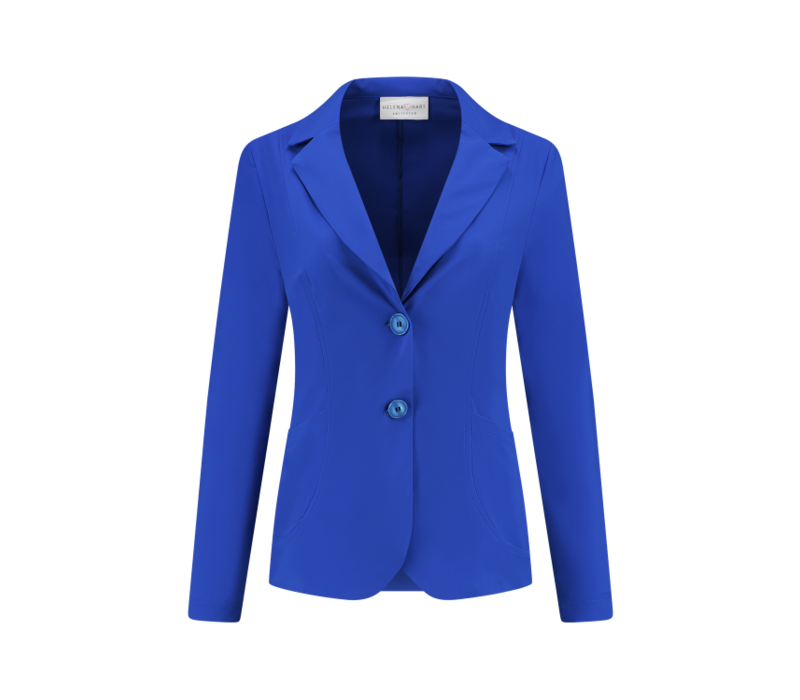 Helena Hart Blazer Chris Transfer Electric Blue