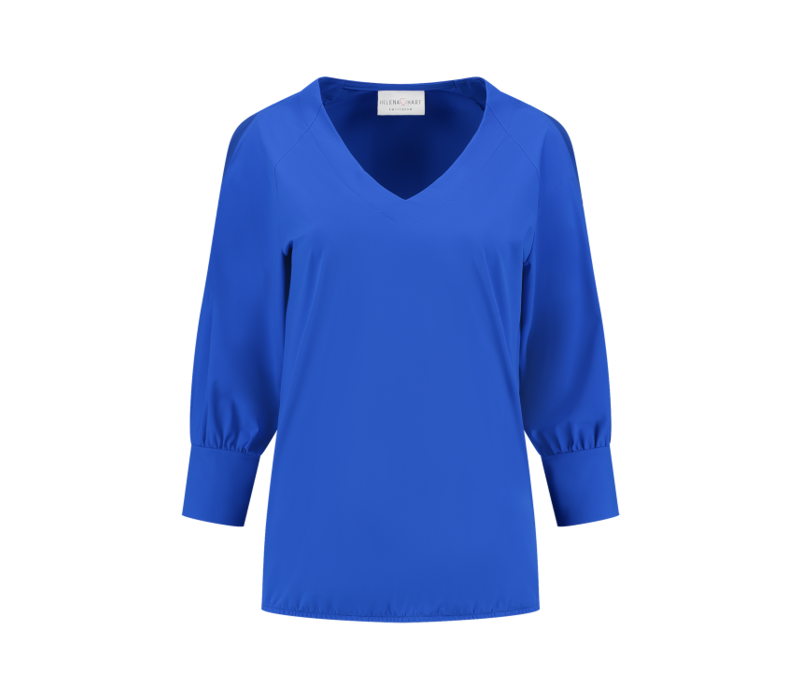 Helena Hart Top Hollie Transfer Electric Blue