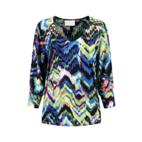 Helena Hart Top Hollie Print Flow Multi-colour