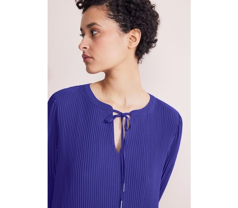 Street One Plissee Tunic Intense Royal Blue