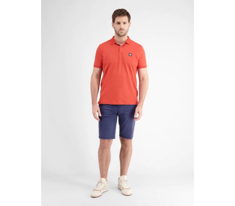 Lerros Polo Deep Coral Red