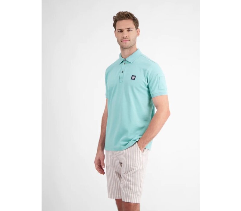 Lerros Polo Coastal Sea Blue