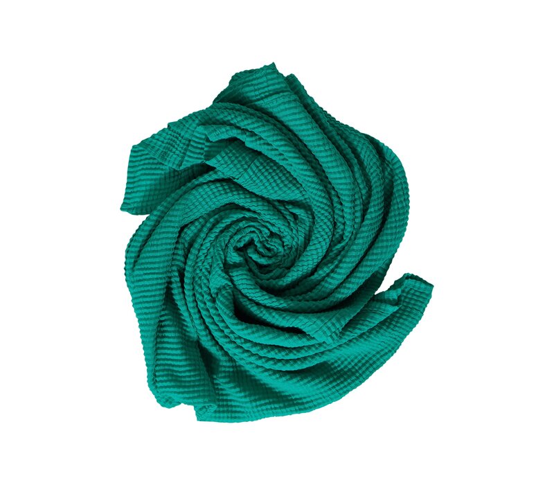 Street One Waffle Pleat Longscarf Intense Aqua