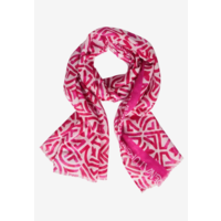 Street One Printed Longscarf Magnolia Pink