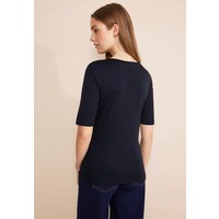 Street One Palmira Basic Shirt Deep Blue