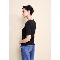 Street One Palmira Basic Shirt Black