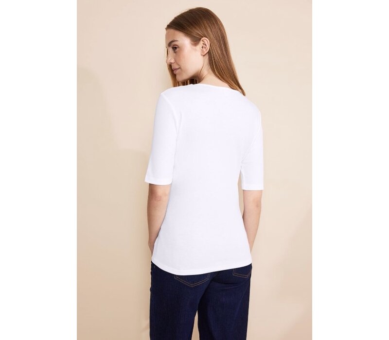 Street One Palmira Basic Shirt White