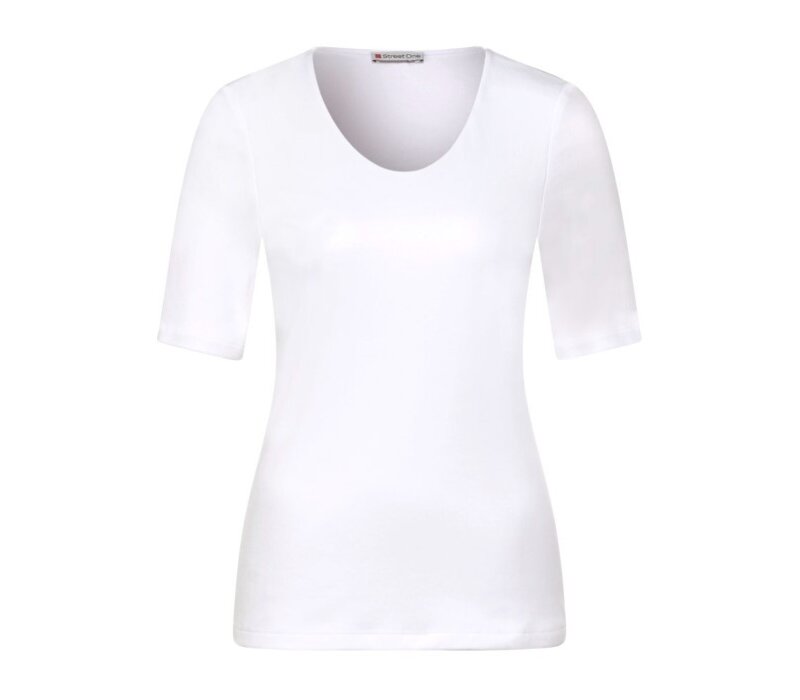 Street One Palmira Basic Shirt White