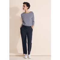 Street One Bonny Viscose Pant Deep Blue