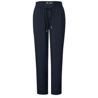 Street One Bonny Viscose Pant Deep Blue