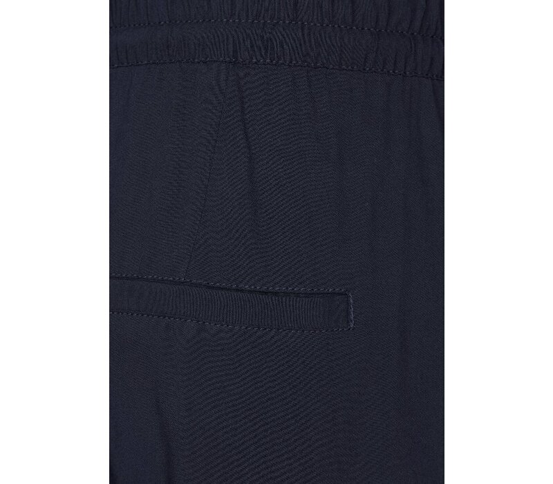 Street One Bonny Viscose Pant Deep Blue