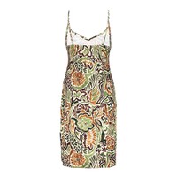 Geisha Dress Spaghetti Olive