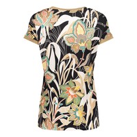 Geisha T-shirt Fancy Rib Sarah Emerald