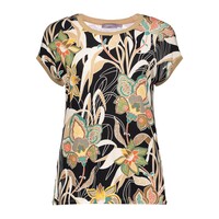 Geisha T-shirt Fancy Rib Sarah Emerald