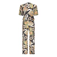 Geisha Jumpsuit Straight Leg Emerald